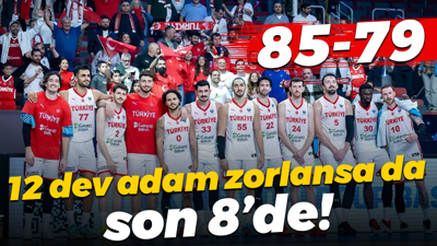 12 dev adam zorlansa da son 8’de! “85-79”