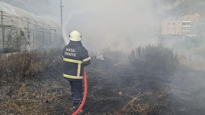 Hatay'da yangın!