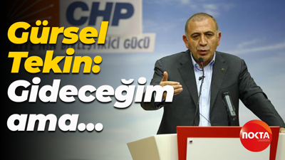 Gürsel Tekin'den yeni açıklama: Gideceğim ama polisle girmeyeceğim