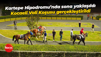 Kartepe Hipodromu’nda sona yaklaşıldı... Kocaeli Vali Koşusu gerçekleştirildi
