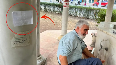Camide unutulan şey cemaati şaşkına çevirdi... Sahibini arıyorlar