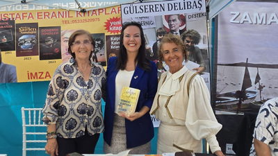 Özge Güler’den Kocaeli Yazarları Fuarı’na ziyaret