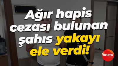 Ağır hapis cezası bulunan şahıs yakayı ele verdi!
