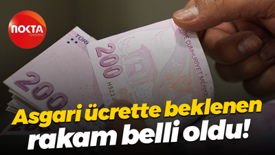 Asgari ücrette beklenen rakam belli oldu!