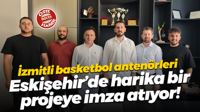İzmitli basketbol antenörleri Eskişehir’de harika bir projeye imza atıyor!