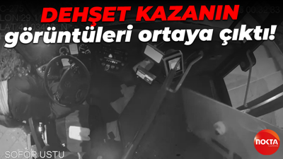 İstanbul'daki trafik faciasının görüntüleri ortaya çıktı!