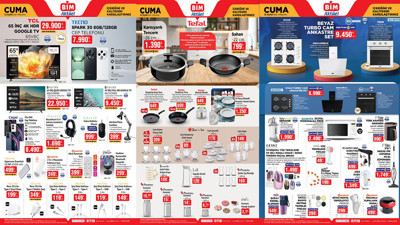 BİM AKTÜEL 12 EYLÜL 2025 KATALOĞU Bu Cuma Semaver, Dijital Mikrodalga Fırın, Cep Telefonu Satışta