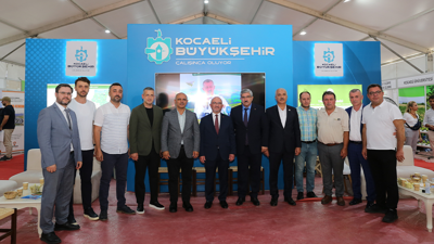 Mahmut Sami Şahin'den Kocaeli Tarım ve Karavan fuarlarına ziyaret