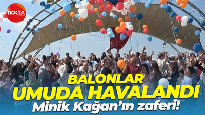 Kağan Akan'ın zaferi: Lösemiyi yendi, balonlar umuda havalandı!