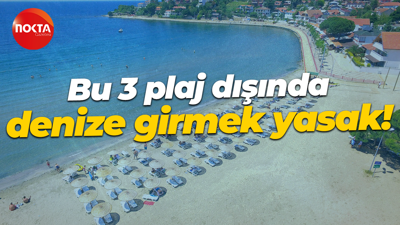 Kocaeli'de bu 3 plaj dışında denize girmek yasak!