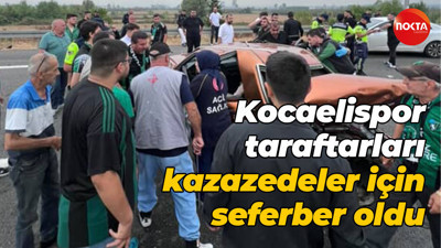 Kocaelispor taraftarları kazazedeler için seferber oldu