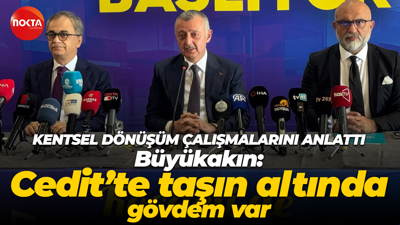 Kentsel dönüşüm çalışmalarını anlattı! Büyükakın: Cedit’te taşın altında gövdem var