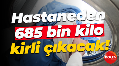 Hastaneden 685 bin kilo kirli çıkacak!