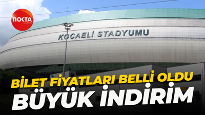 Kocaelispor'un Rizespor maçı bilet fiyatları belli oldu