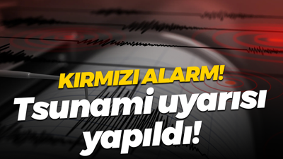 Kırmızı alarm! Tsunami uyarısı yapıldı!