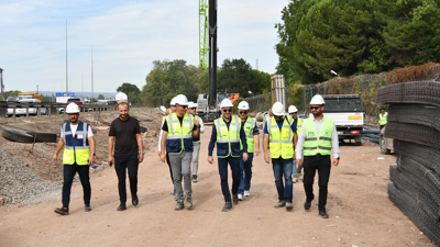 Yasin Özlü Başiskele'deki projeleri yerinde inceledi
