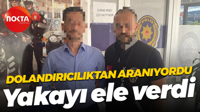 Kocaeli'de dolandırıcılıktan aranıyordu... Yakayı ele verdi
