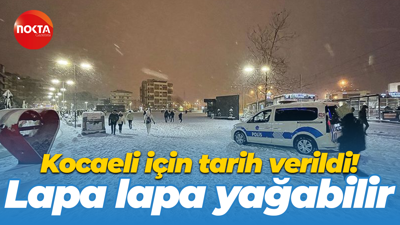 Kocaeli’ye ilk kez bu tarihte kar yağabilir! İşte ilk tarih