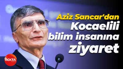 Aziz Sancar'dan Kocaelili bilim insanına ziyaret