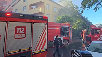 Üsküdar'da yangın!