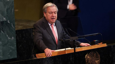 Guterres: "Filistinliler için devlet kurmak bir ödül değil, bir haktır"