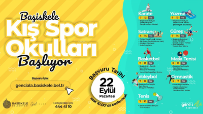 Kış Spor Okulları’na kayıtlar başladı!