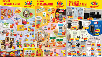 ŞOK 24 Eylül 2025 Kataloğu Kahve Makinesi, Bebek Bezleri, Cam Ankastre Set, Şarjlı Su Pompası Var