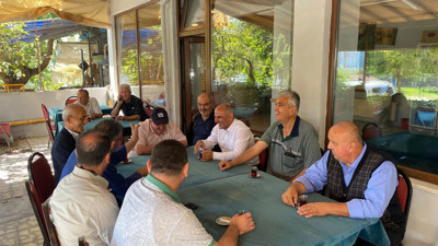 Şener Söğüt esnaf ziyaretlerine devam ediyor