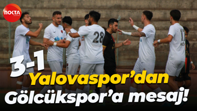 Yalovaspor’dan Gölcükspor’a mesaj! “3-1”
