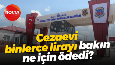 Cezaevi binlerce lirayı bakın ne için ödedi?