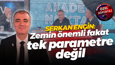 Serkan Engin: Zemin önemli fakat tek parametre değil