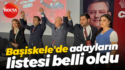 Başiskele'de adayların listesi belli oldu