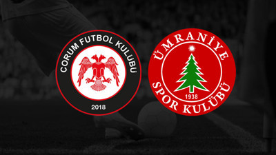 ÜMRANİYESPOR VS ÇORUM MAÇI CANLI İZLE: Ümraniyespor - Çorum FK Maçı Hangi Kanaldan İzlenir?