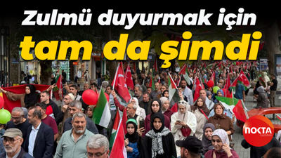 Zulmü duyurmak için tam da şimdi