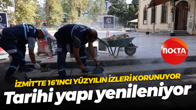 İzmit'in tarihi hafızası Fevziye Camii yenileniyor