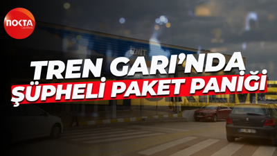 İzmit Tren Garı'nda şüpheli paket paniği!