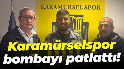 Karamürselspor bombayı patlattı!