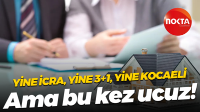 Kocaeli’de 3+1 110 metrekare daire icrada! İşte fiyatı
