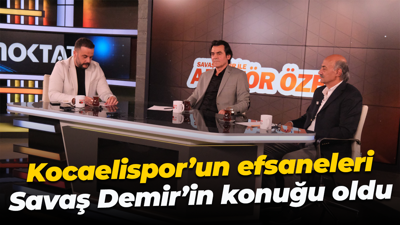 Kocaelispor’un efsaneleri Savaş Demir’in konuğu oldu