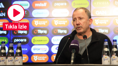 Sergen Yalçın: Kolay bir oyun olmadı. Rakibimiz çok mücadele etti