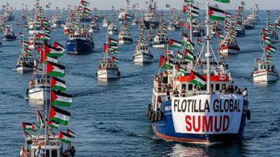 Küresel Sumud Filosu: Tüm dünyanın bizimle olduğunu bilmenizi isteriz