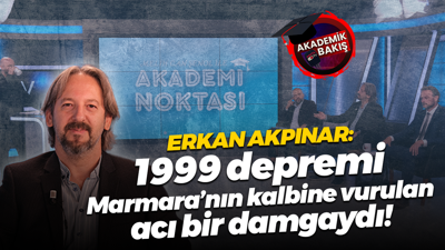 Erkan Akpınar: 1999 depremi Marmara’nın kalbine vurulan acı bir damgaydı!