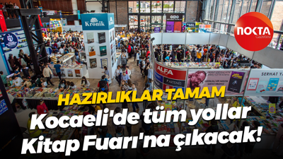 Hazırlıklar tamam... Kocaeli'de tüm yollar Kitap Fuarı'na çıkacak!