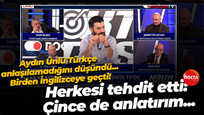 Aydın Ünlü Türkçe anlaşılmayınca İngilizceye geçti! Sonra ekledi: Çince de anlatırım!