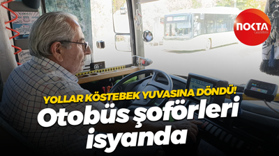Yollar köstebek yuvasına döndü! Otobüs şoförleri isyanda