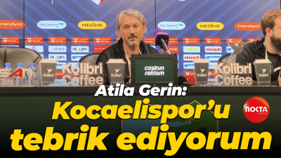 Atila Gerin: Kocaelispor’u tebrik ediyorum