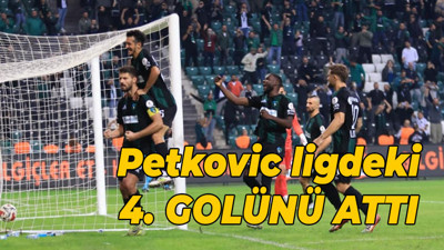 Petkovic ligdeki 4. golünü attı