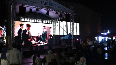 Kocaeli'de açık hava sineması keyfi