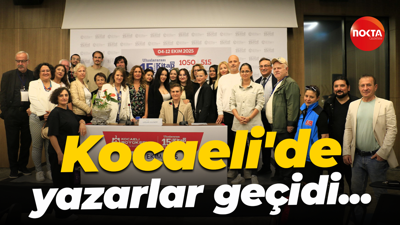 Kocaeli'de yazarlar geçidi... "Çocuklarımıza okumayı sevdirmeliyiz"