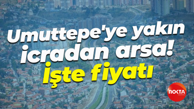 İzmit’te satılık arsa üstelik Umuttepe’ye yakın! İşte fiyatı